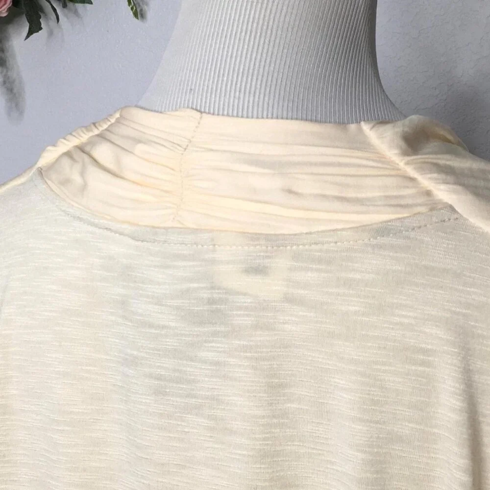 Anthropologie Dolan Crossroads Faux Wrap Blouse - Picture 6 of 7
